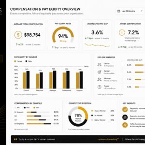 Compensation & Pay Equity Dashboard™